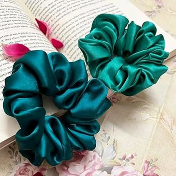 Sstin Scrunchies - Blue Stone
