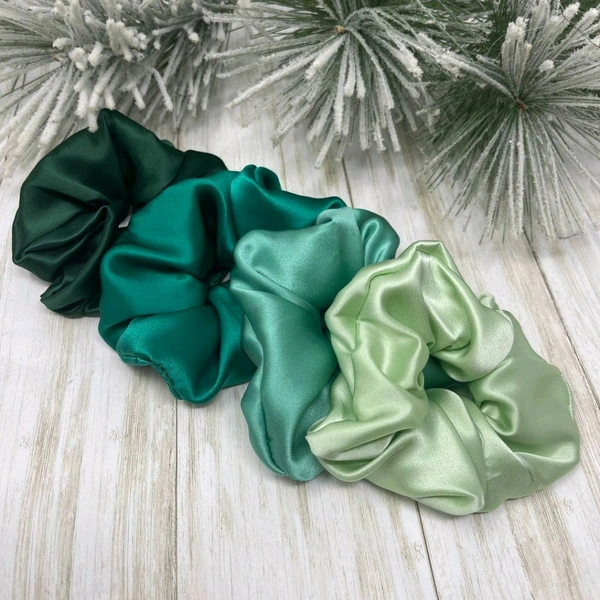 Sstin Scrunchies - Blue Stone