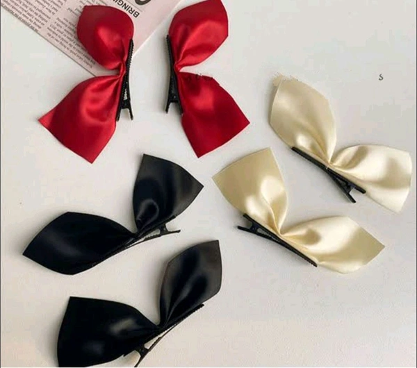  Korean butterfly hair cilp - Tangerine