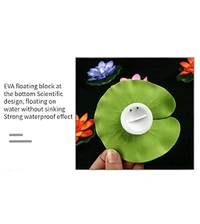 BM Ecom Sensor Water Floating Smokeless Lotus Candles - Free Size