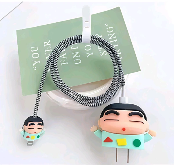 Cute 3D Phone Charger Case/Cover - Free Size