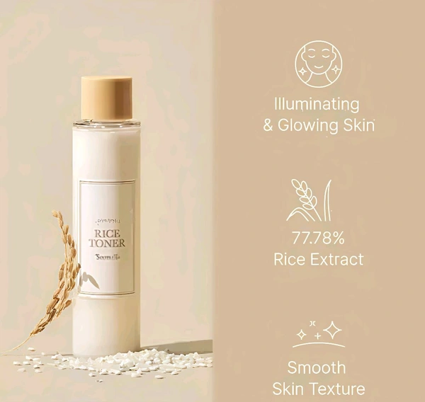 Hydrating Korean Rice Toner - Free Size
