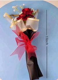 Artificial Flowers Bouquet  - Free Size