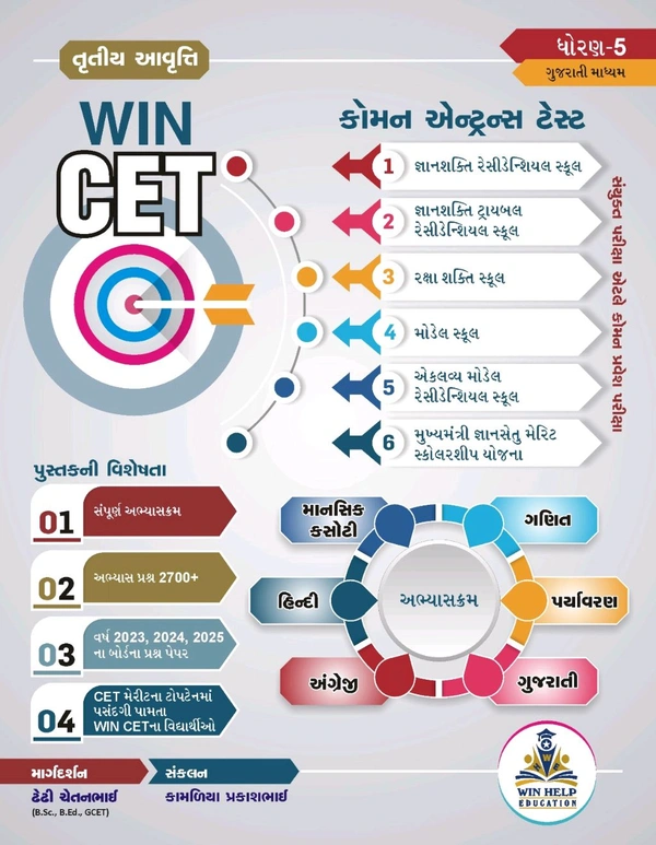 CET Common Entrance exam 2026 Win publication 