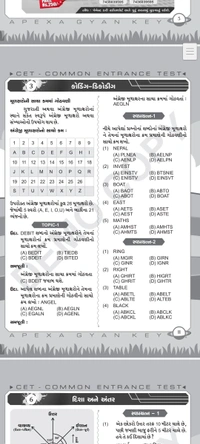 CET Std 5 Commen Entrance Test