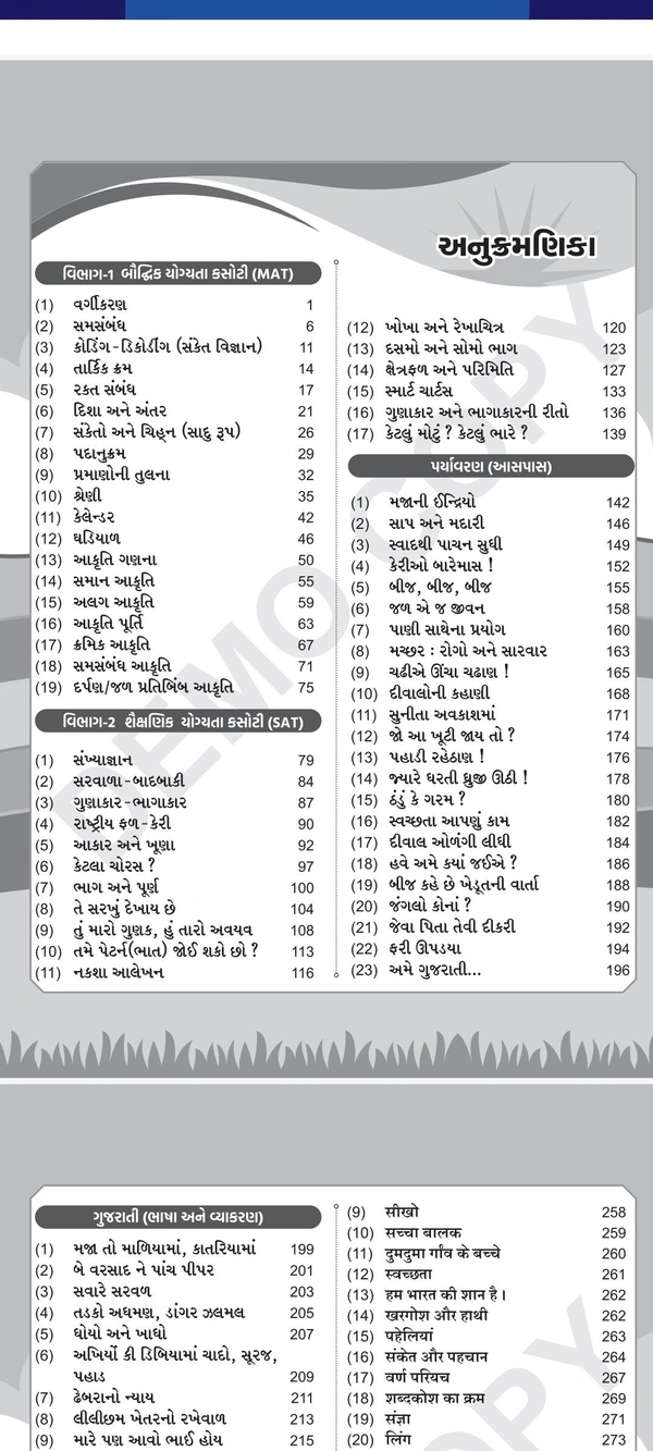 CET Std 5 Commen Entrance Test