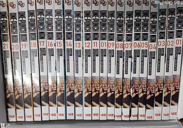 One punch man manga box set volume 1-21 Yusuke Murata