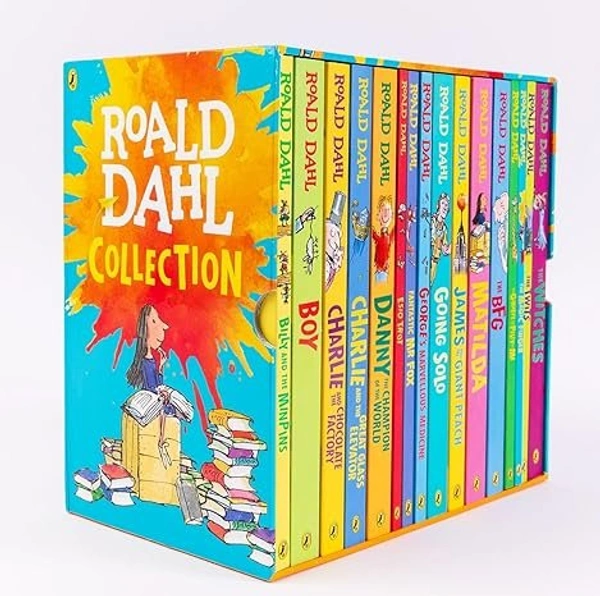Roald dahl 16 book box set complete collection
