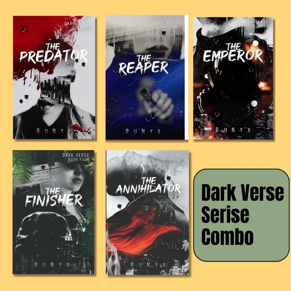 The Predator, The Reaper, The Emperor, The Finisher, The Annihilator (5 book combo set) Dark Verse  by RunyX