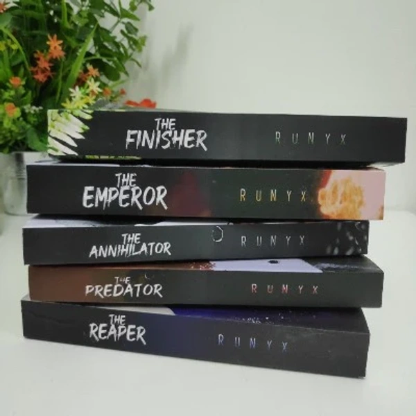The Predator, The Reaper, The Emperor, The Finisher, The Annihilator (5 book combo set) Dark Verse  by RunyX