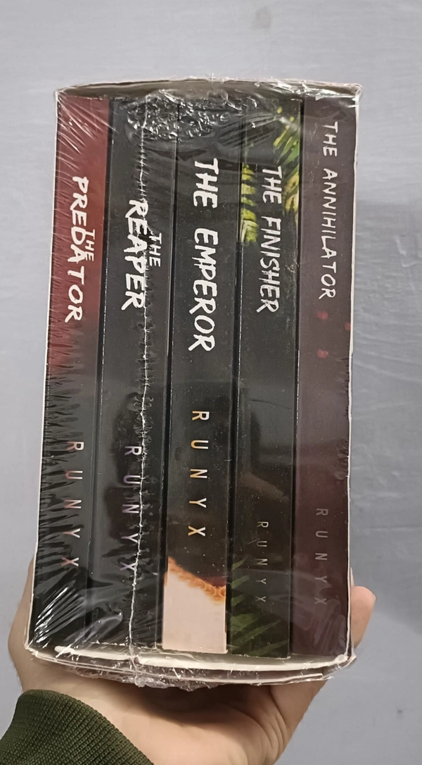 The Predator, The Reaper, The Emperor, The Finisher, The Annihilator (5 book combo set) Dark Verse  by RunyX