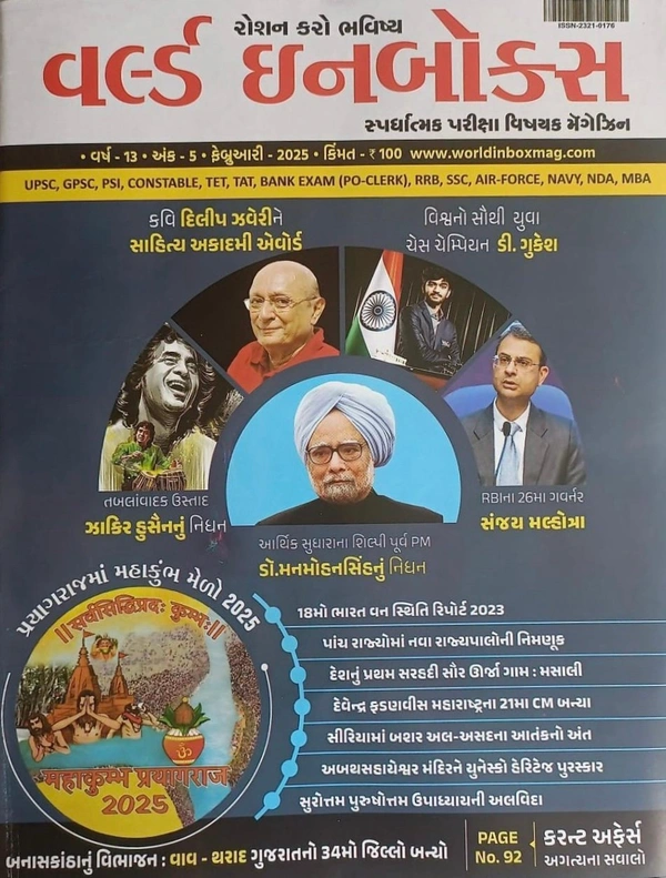 World in box magazine February 2025 current affairs