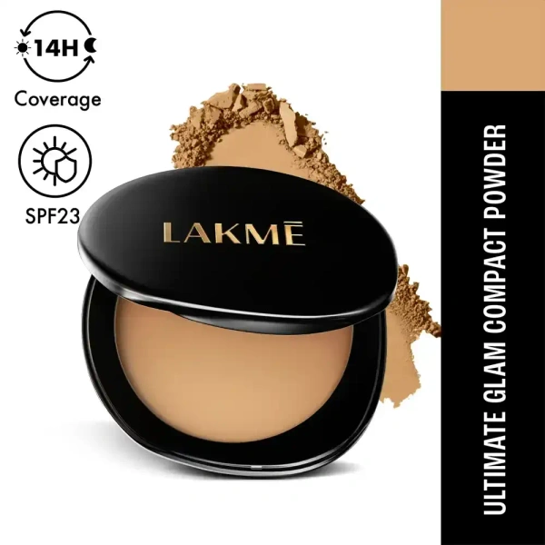 LAKME THE ORIGINAL COLLECTION ULTIMATE GLAM COMPACT - 05 BEIGE HONEY