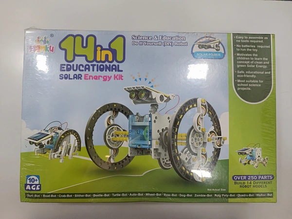 14 IN 1 EDUCATIONAL SOLAR ENERGY KIT