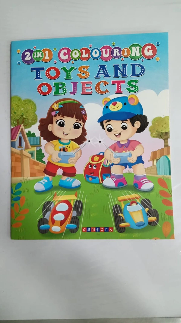 2 IN 1 COLOURING TOYS AND OBJECTS
