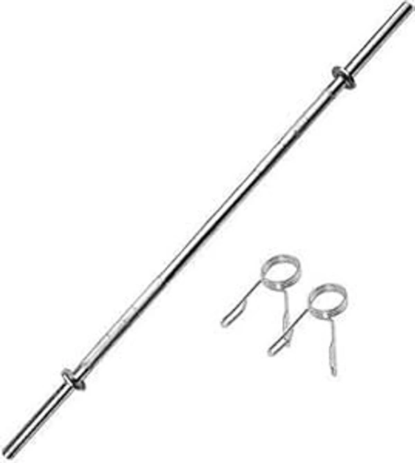 WEIGHT LIFTING ROD CROME 5 FEET