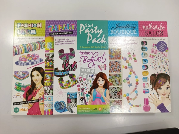 5 IN 1 PARTY PACK FASHION BODY ART