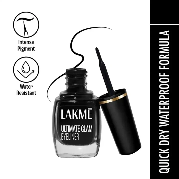 LAKME ULTIMATE GLAM EYELINER - BLACK
