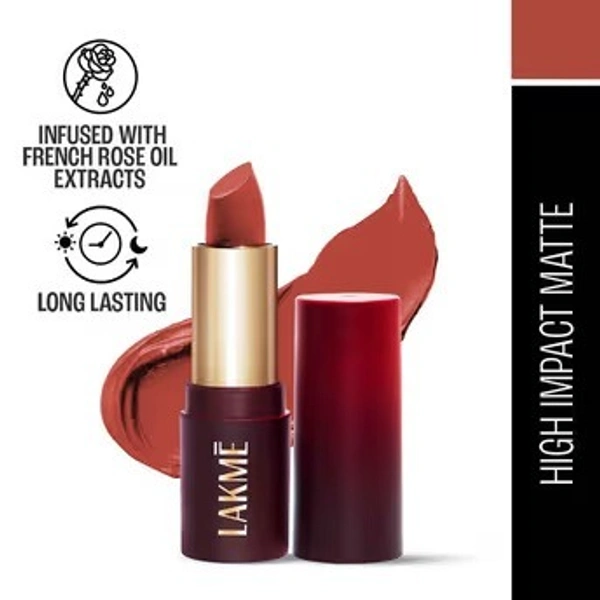 LAKME FOREVER MATTE LIPSTICK 4.5G - BROWN BURST