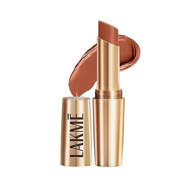 LAKME 9 TO 5 PRIMER + MATTE LIPSTICK - Caramel Latte