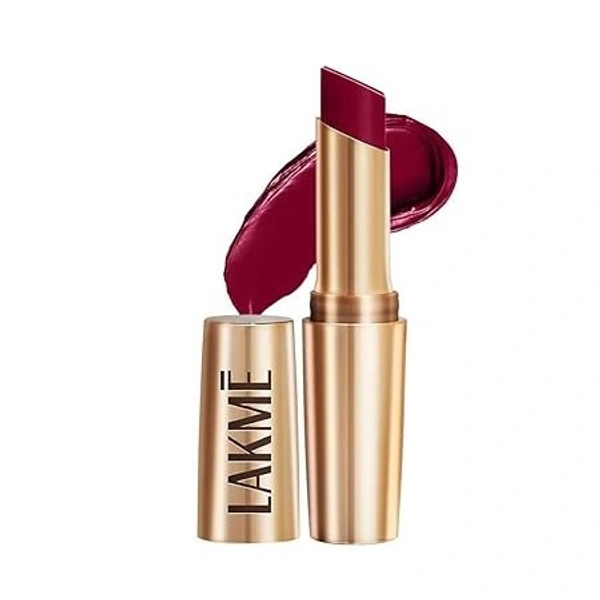 LAKME 9 TO 5 PRIMER + MATTE LIPSTICK - Deep Wine