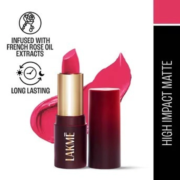 LAKME FOREVER MATTE LIPSTICK 4.5G - PINK CHARM