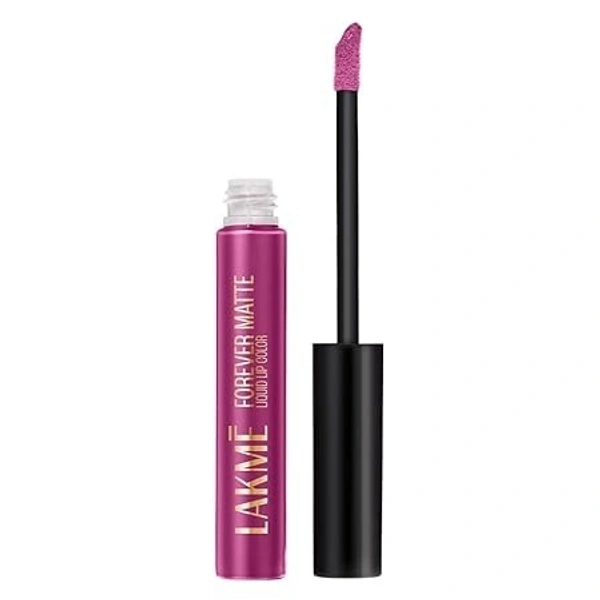 LAKME FOREVER MATTE LIQUID LIP COLOR 5.6ML  - PINK FLOSS
