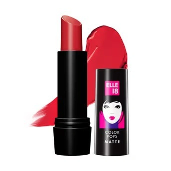 ELLE 18 COLOR POPS MATTE LIPSTICK - R31 CRAZY RED