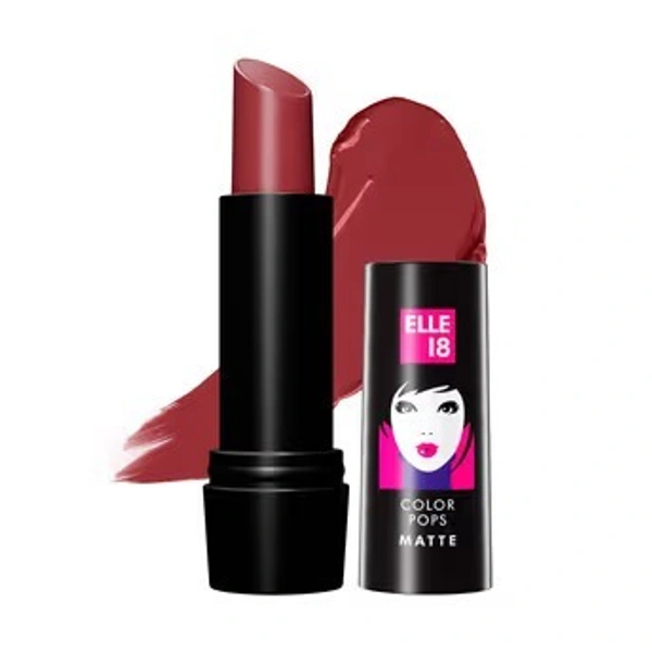 ELLE 18 COLOR POPS MATTE LIPSTICK - R33 CODE RED