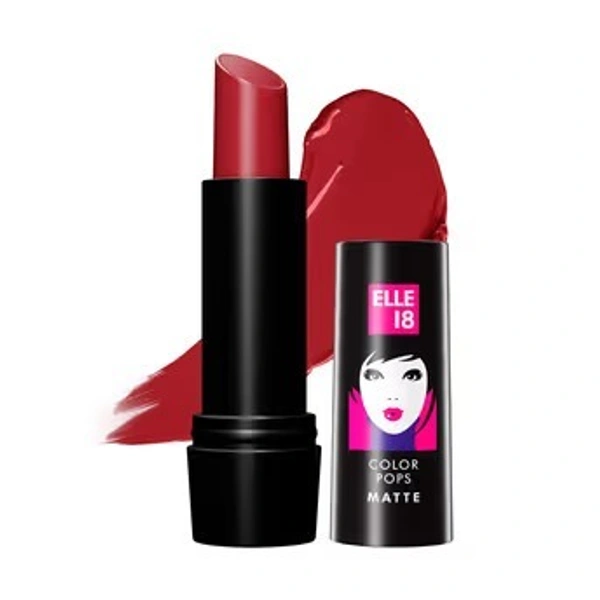 ELLE 18 COLOR POPS MATTE LIPSTICK - R34 SELFIE RED