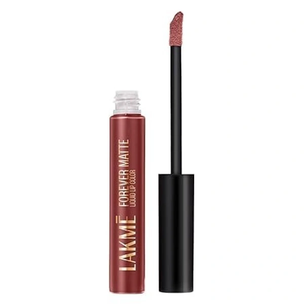 LAKME FOREVER MATTE LIQUID LIP COLOR 5.6ML  - ROSE WOOD