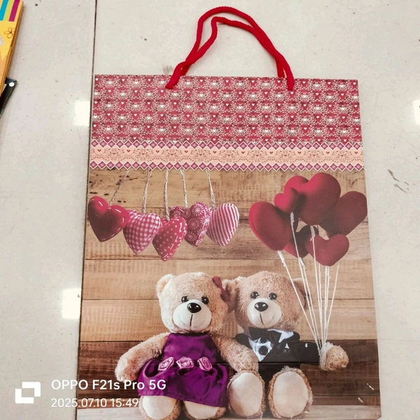 Teddy Paper Bag