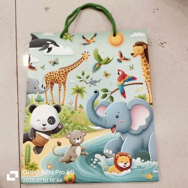 Animal Paper Bag - Big