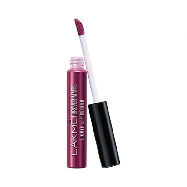 LAKME FOREVER MATTE LIQUID LIP COLOR 5.6ML  - WINE GLOW