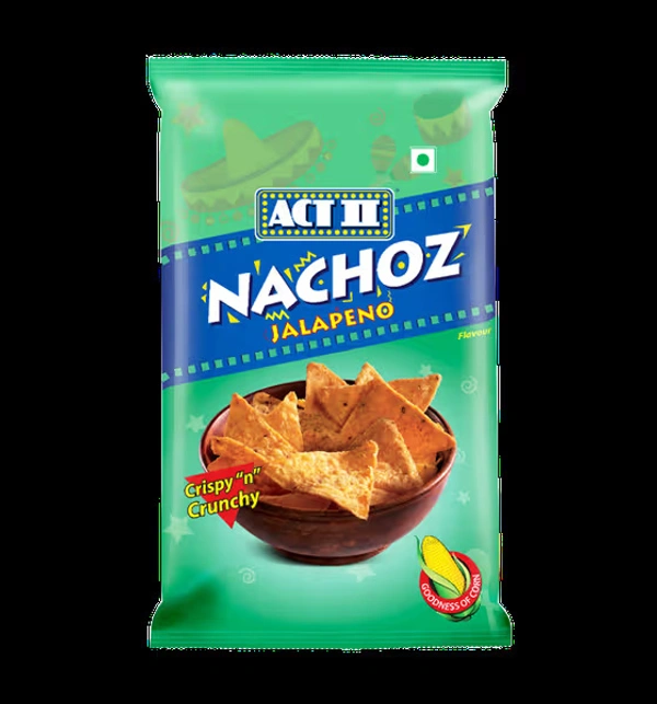 ACT II NACHOZ JALAPENO 50G