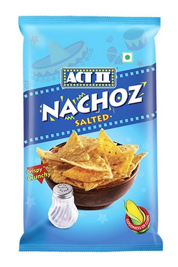 ACT II NACHOZ SALTED 50G