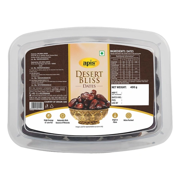 APIS DESERT BLISS DATES 400G