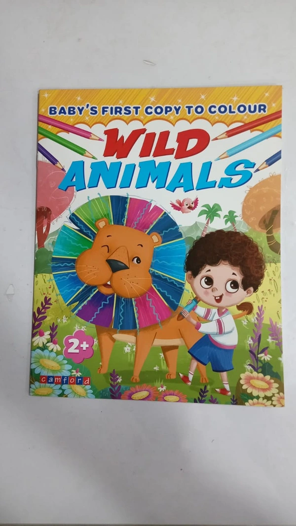 BABY FIRST COPY OF COLOUR WILD ANIMALS