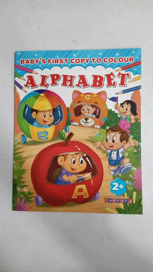 BABY FIRST COPY TO COLOUR ALPHABET