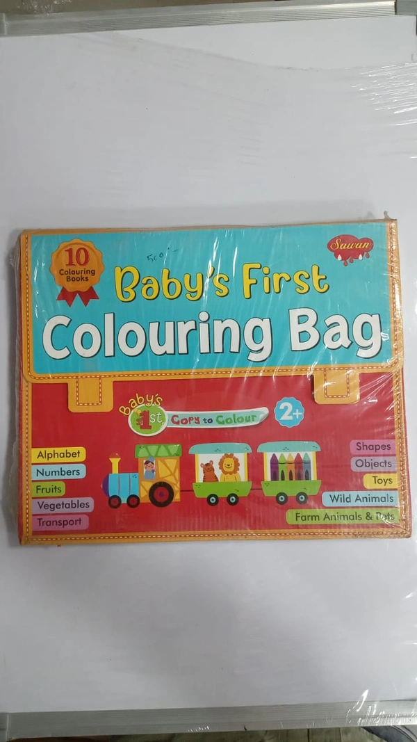 BABYS FIRST COLOURINH BAG