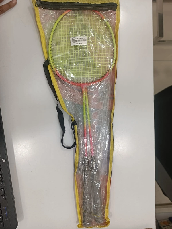 BADMINTON RACKET FLOROCENT SET