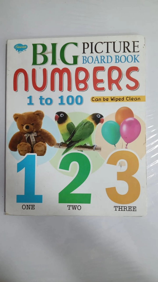 BIG PICTURE BOARD BOOK NUMBERS 1 TO 100