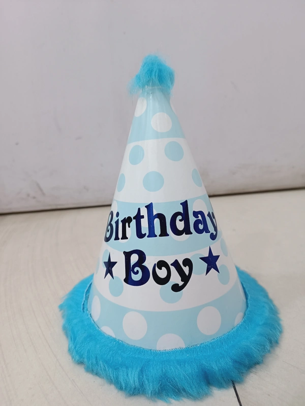 BIRTHDAY CAP BLUE BIG