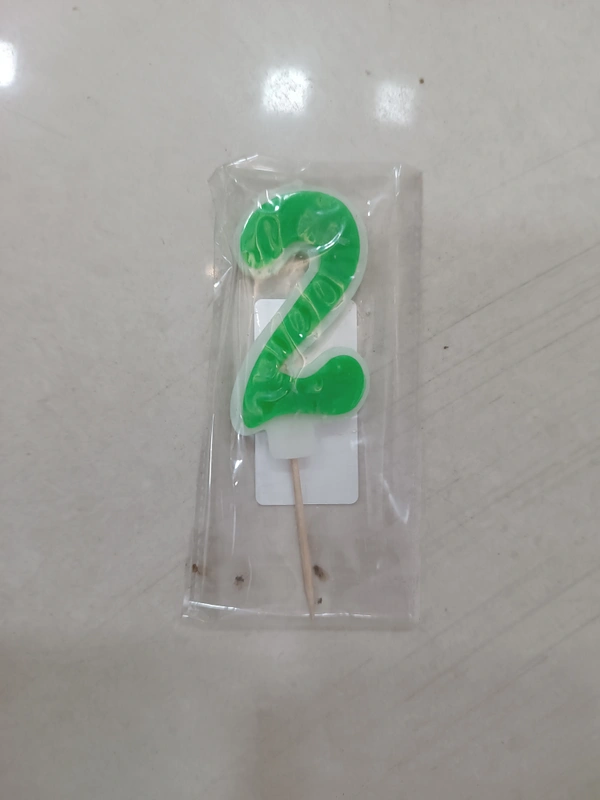 BIRTHDAY NUMBER CANDLE