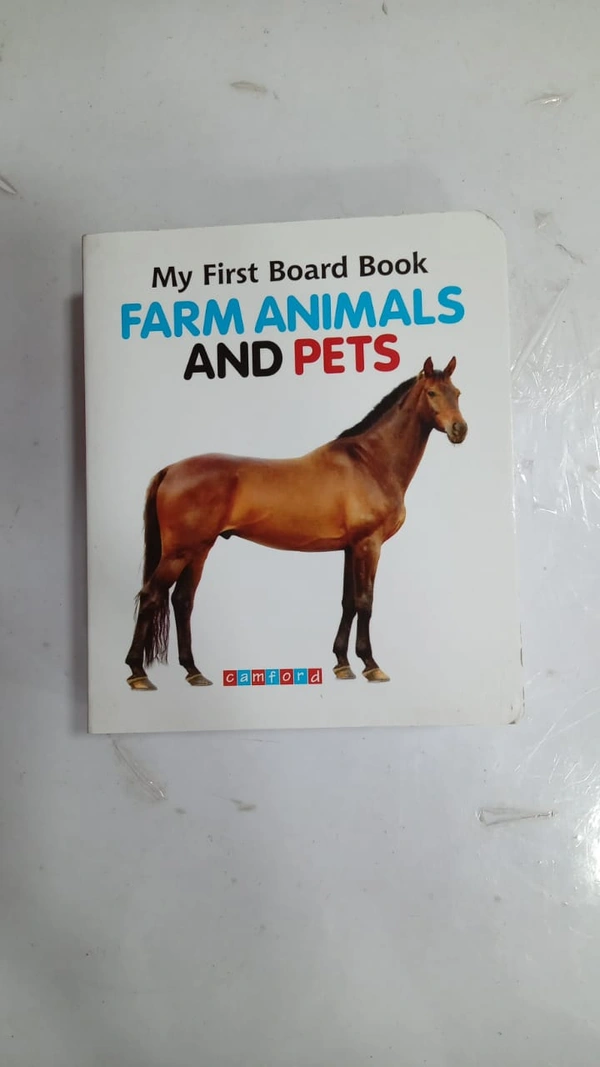 BOARD BOOK FARM ANIMALS & PETS 1