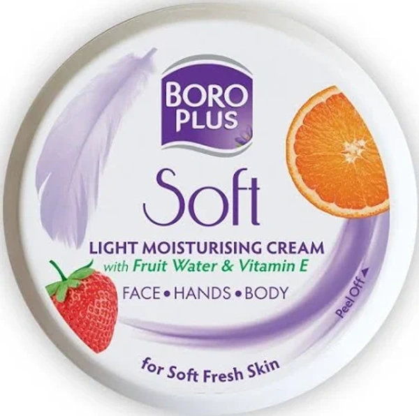 BORO PLUS SOFT LIGHT MOISTURISING CREAM 25ML