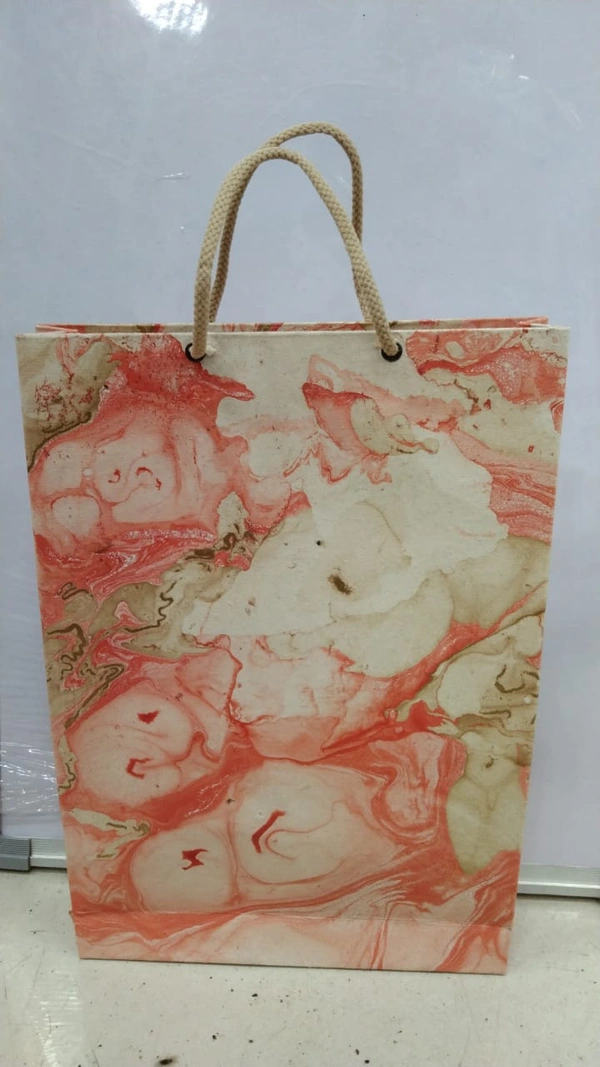 BROWN PAPER PRINTED COLOUR BAG 2