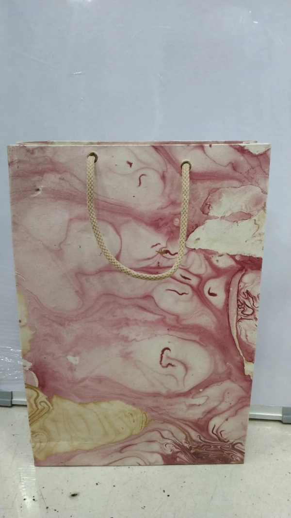 BROWN PAPER PRINTED COLOUR BAG 3