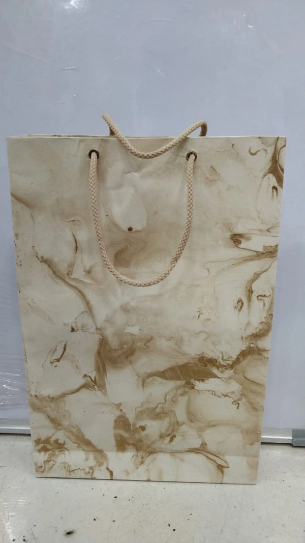 BROWN PAPER PRINTED COLOUR BAG 4
