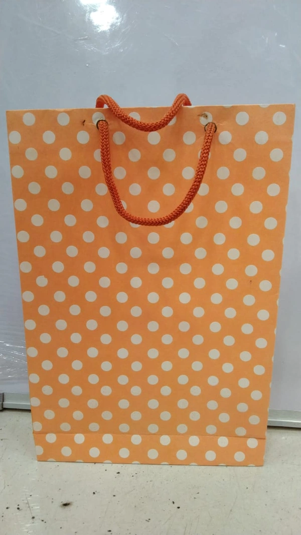 BROWN PAPER PRINTED COLOUR BAG 6